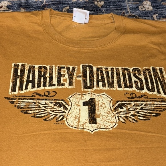 2012 Harley Davidson cycles motorcycles four rivers Paducah Ky T-shirt small - Picture 2 of 13